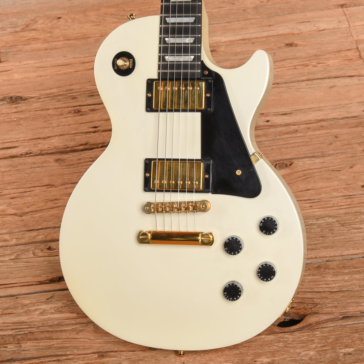 Gibson Les Paul Studio Alpine White 2000 Electric Guitars / Solid Body