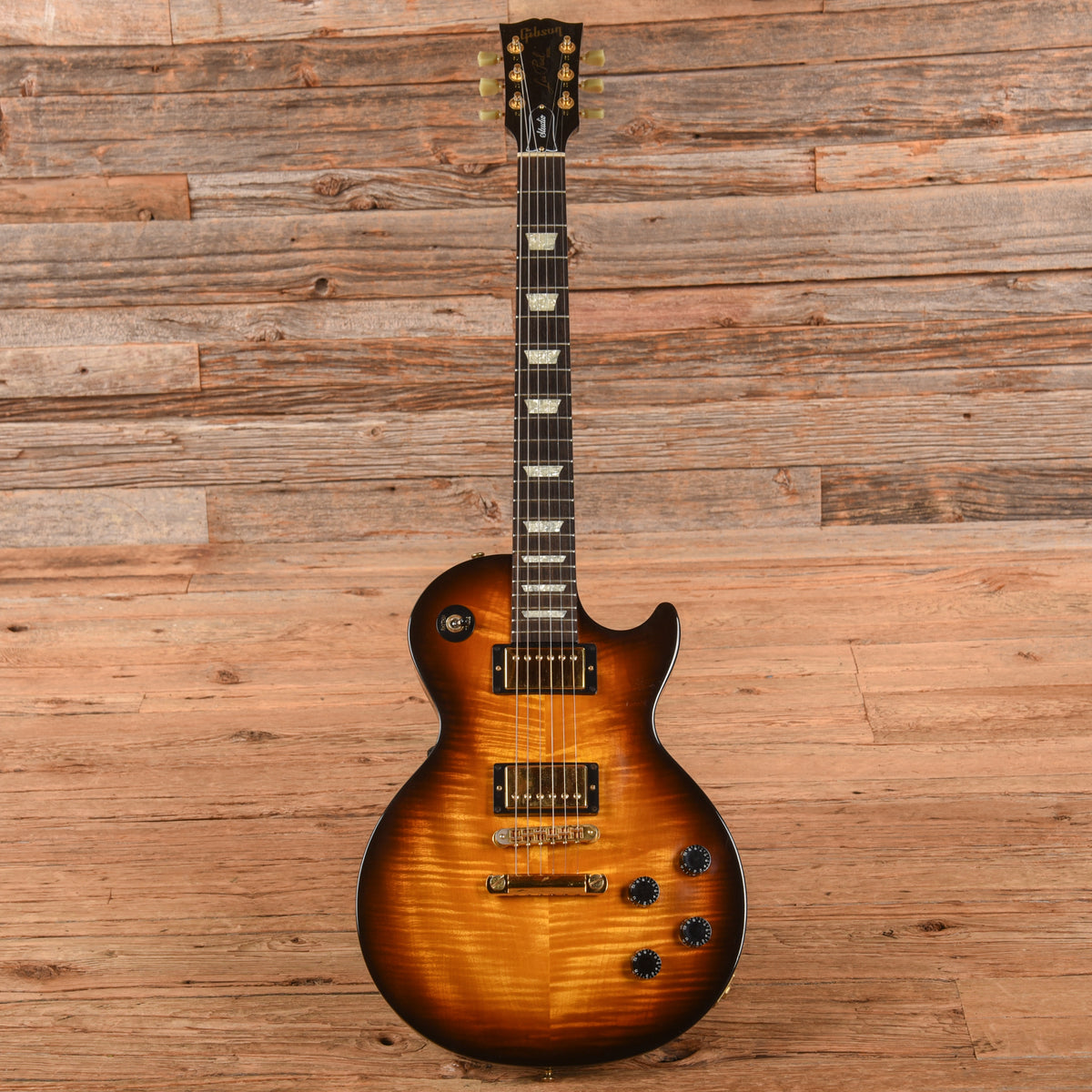 Gibson Les Paul Studio Premium Plus Desert Burst 2004 Electric Guitars / Solid Body