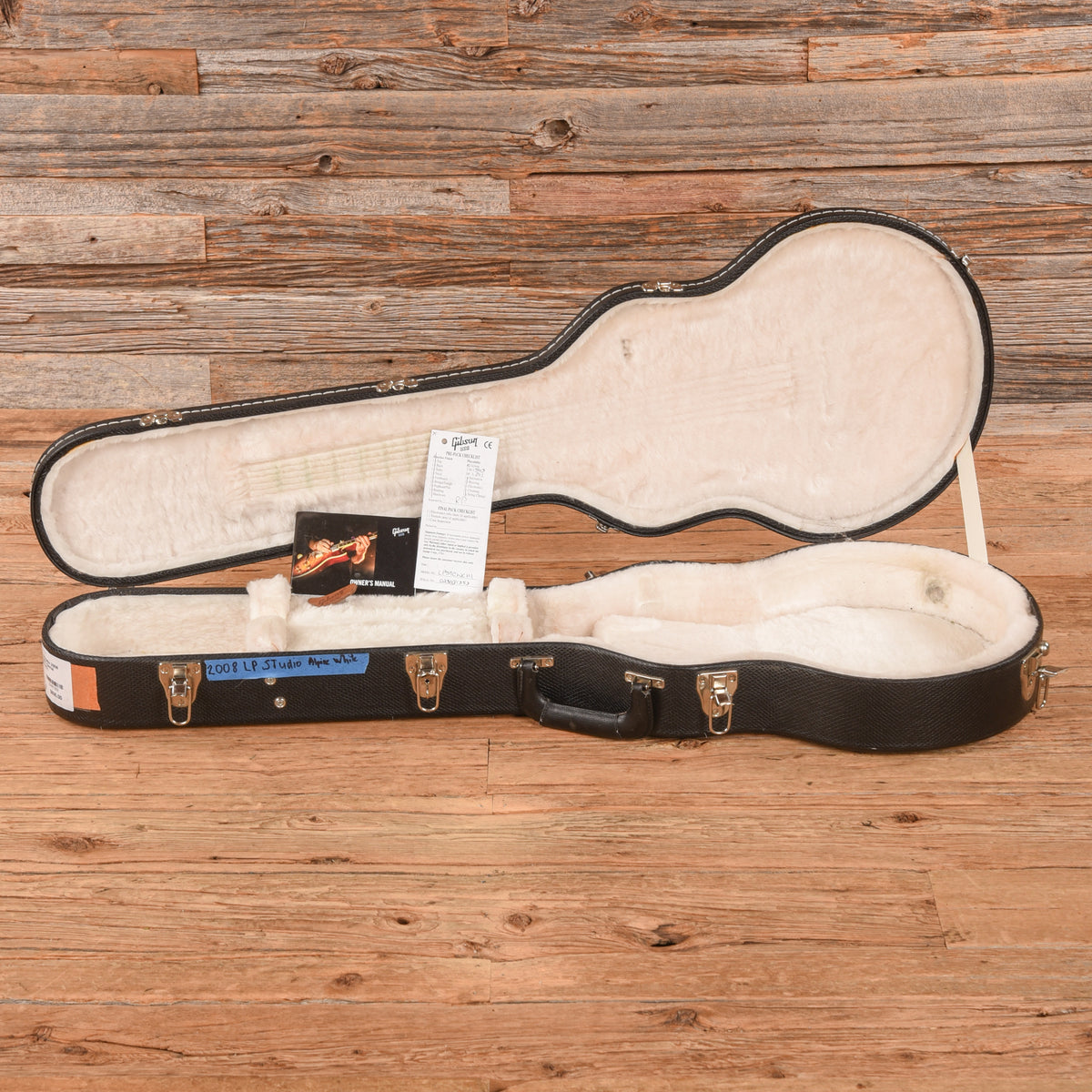 Gibson Les Paul Studio White 2008 Electric Guitars / Solid Body