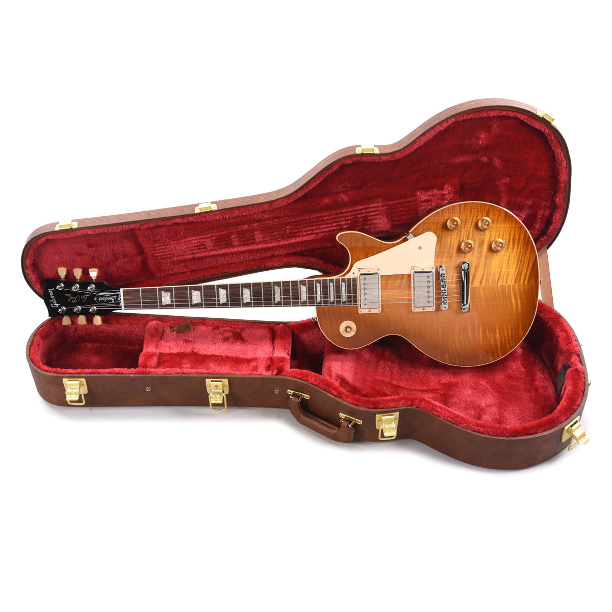 Gibson Original Les Paul Standard '50s Dirty Lemon Burst Electric Guitars / Solid Body