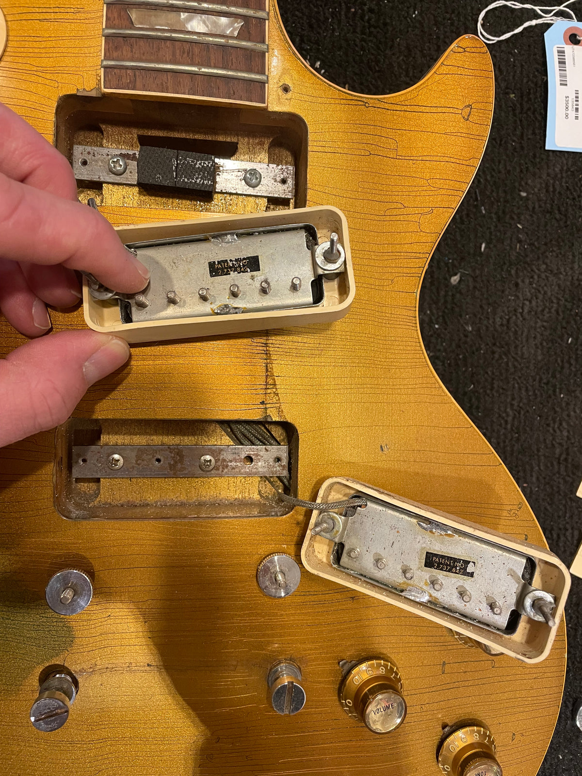 Gibson Les Paul Deluxe Goldtop 1973 - Zac Brown