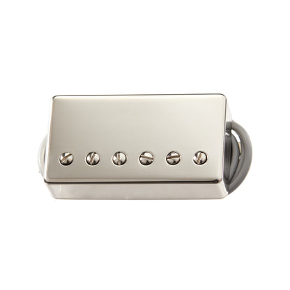 Gibson Elev8 Plus Treble Pickup, Double Black, Nickel Cover, 4-Conductor, Potted, 15k, Alnico 8 Pickups & Preamps