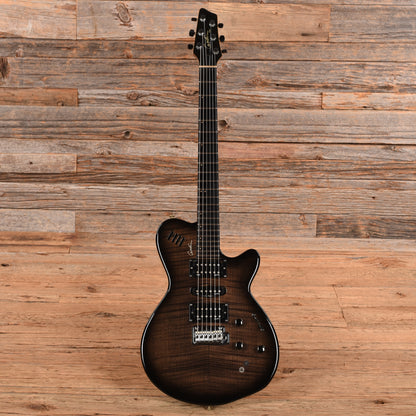 Godin XTSA Transparent Black Electric Guitars