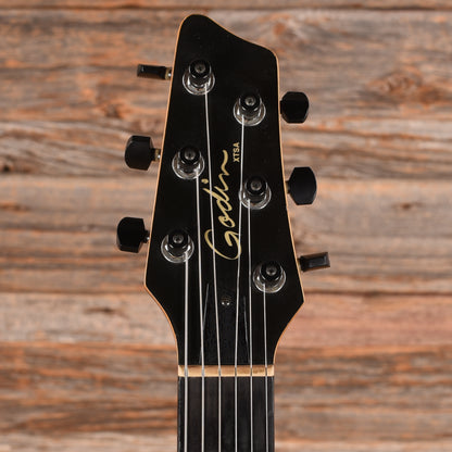 Godin XTSA Transparent Black Electric Guitars