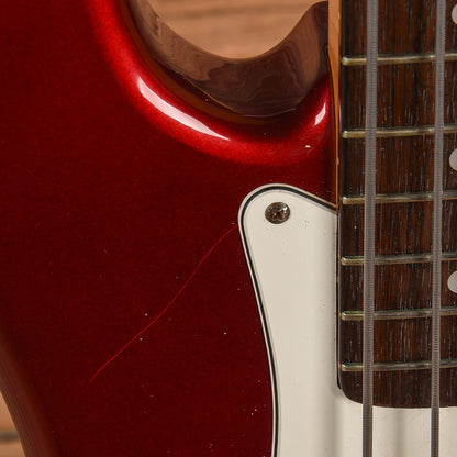 Greco PB-600 Candy Apple Red Bass Guitars / 4-String