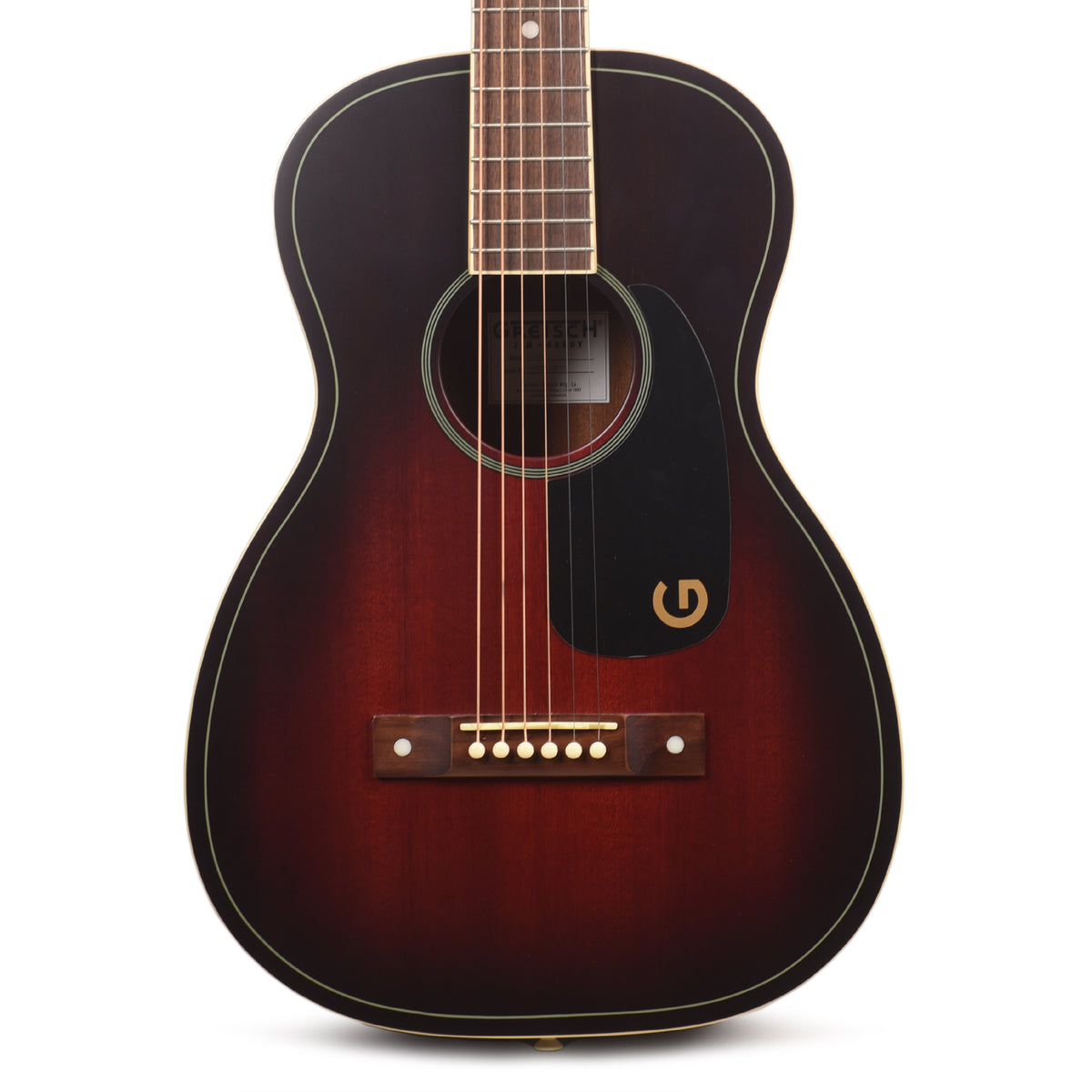 Gretsch Jim Dandy Parlor Deep Cherry Burst Acoustic Guitars / Parlor
