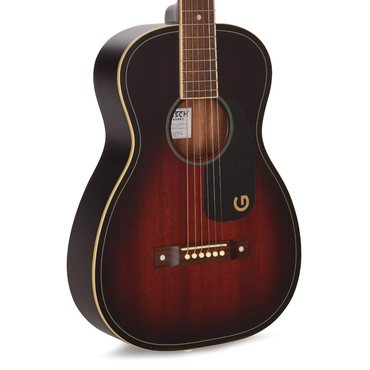 Gretsch Jim Dandy Parlor Deep Cherry Burst Acoustic Guitars / Parlor