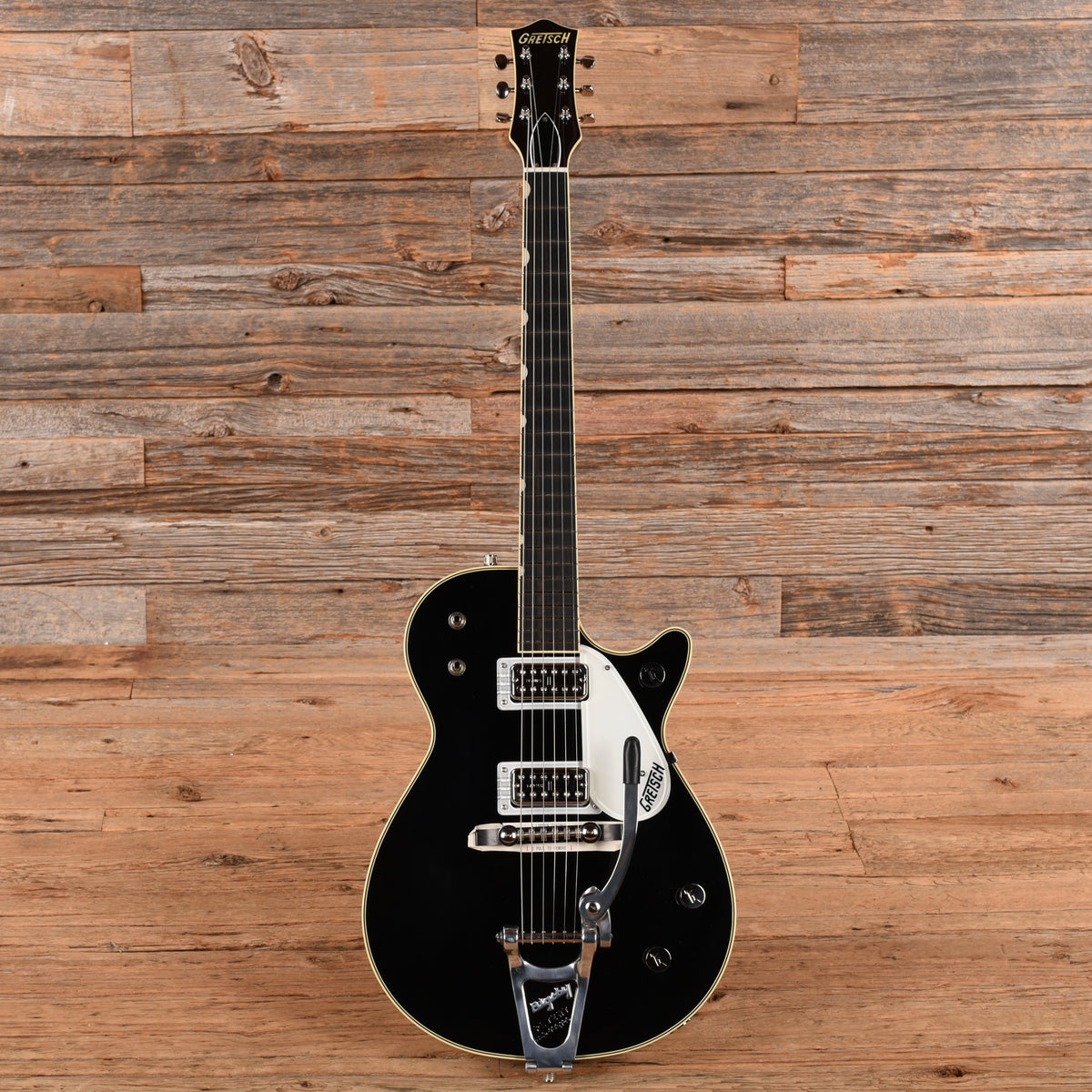 Gretsch G6128T-59 Vintage Select '59 Duo Jet with Bigsby Black 2024 Electric Guitars