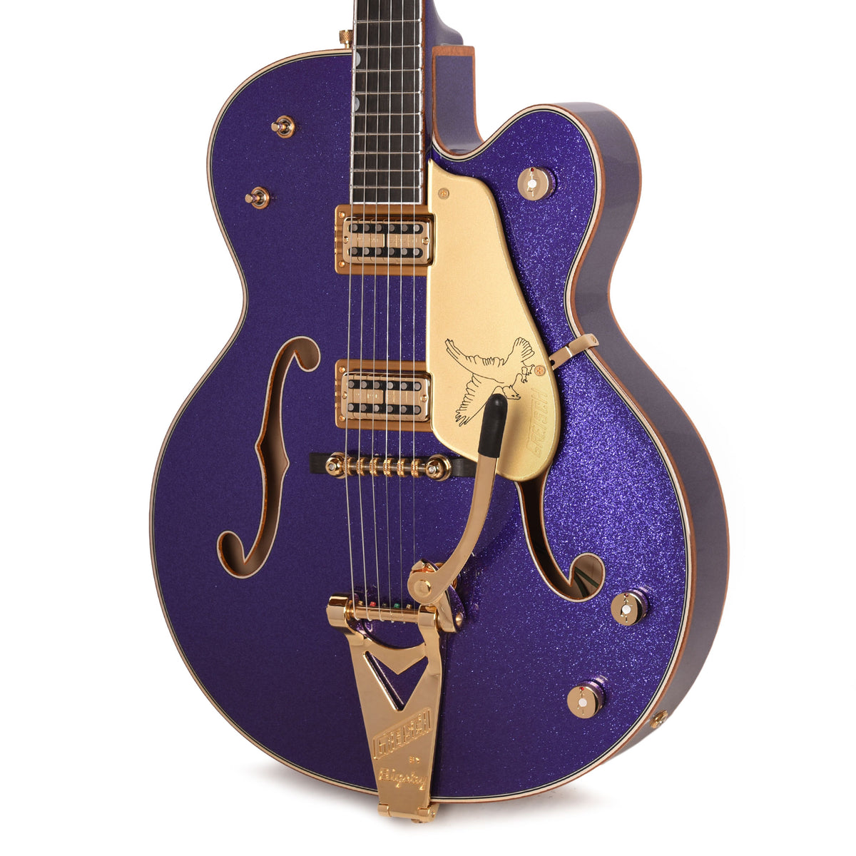 Gretsch Custom Shop G6136T-59 Falcon NOS Aged Purple Sparkle Master Built by Chad Henrichsen Electric Guitars / Hollow Body