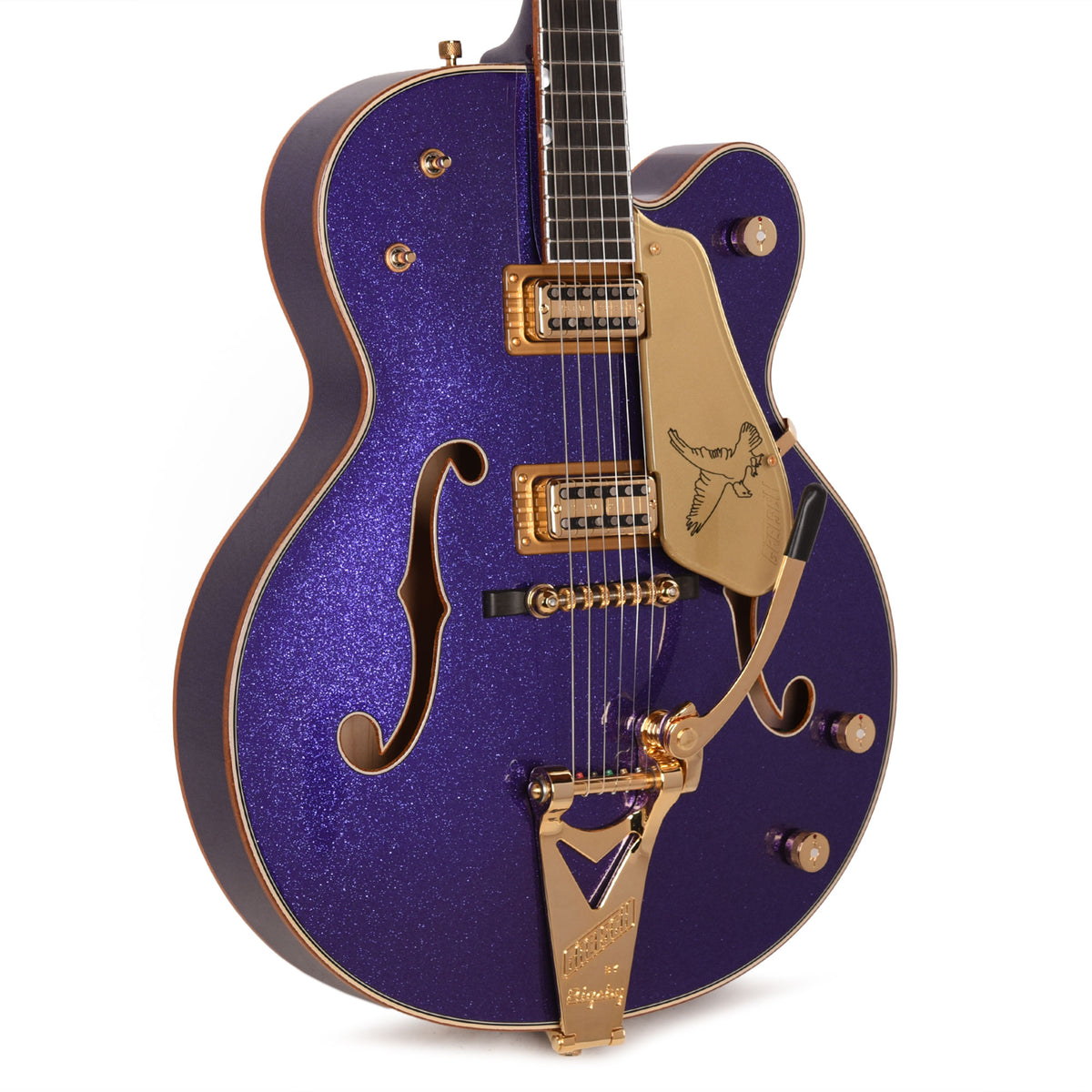 Gretsch Custom Shop G6136T-59 Falcon NOS Aged Purple Sparkle Master Built by Chad Henrichsen Electric Guitars / Hollow Body