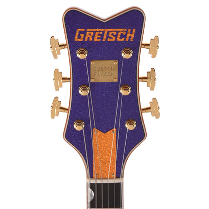 Gretsch Custom Shop G6136T-59 Falcon NOS Aged Purple Sparkle Master Built by Chad Henrichsen Electric Guitars / Hollow Body