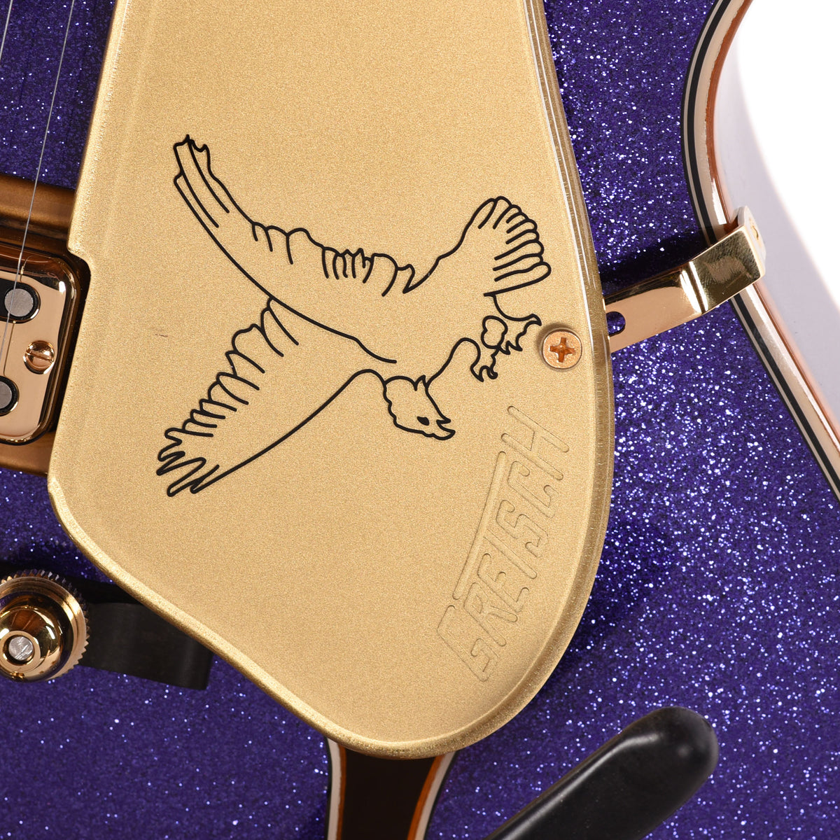 Gretsch Custom Shop G6136T-59 Falcon NOS Aged Purple Sparkle Master Built by Chad Henrichsen Electric Guitars / Hollow Body