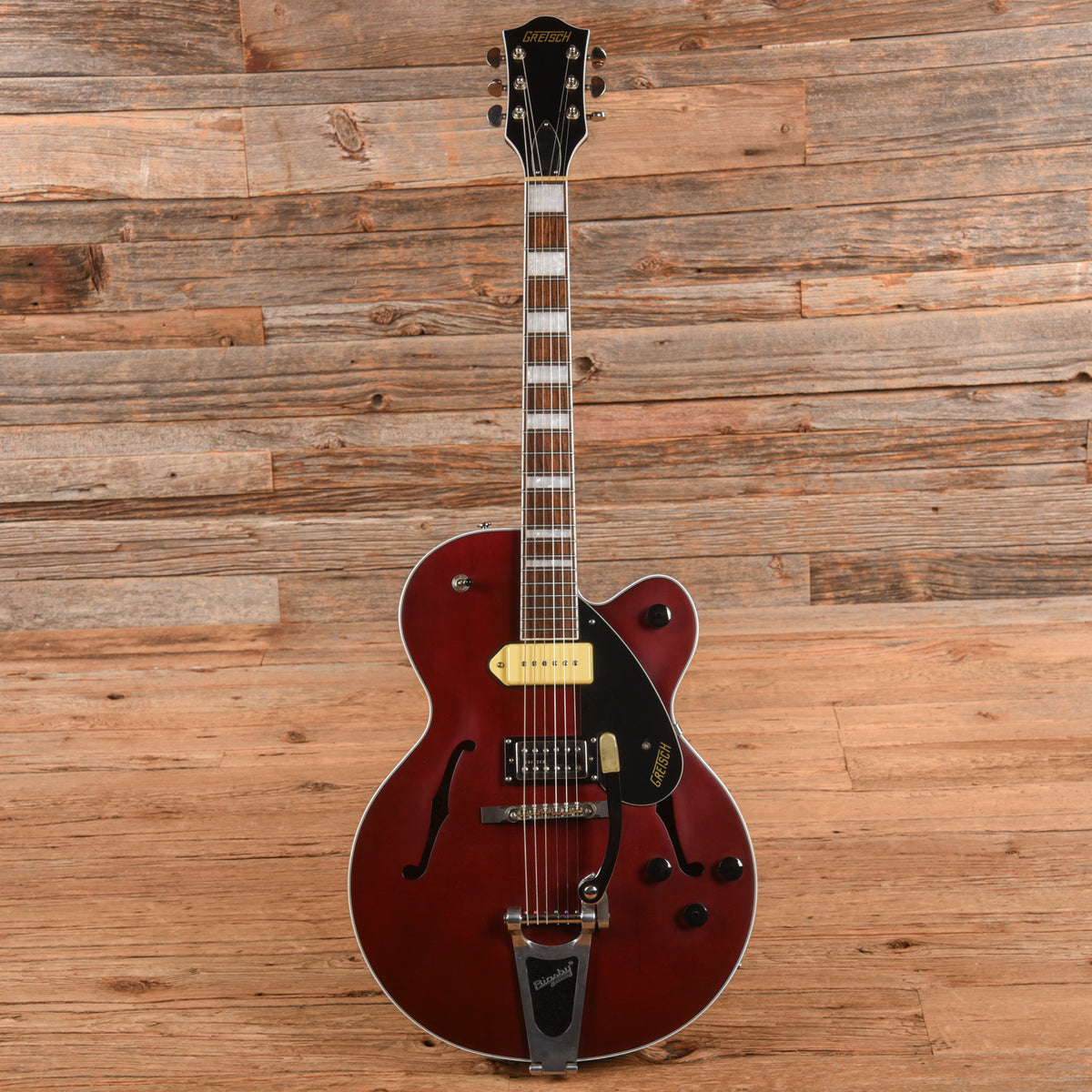 Gretsch G2420T Streamliner Hollow Body with Bigsby Midnight Wine Satin 2018 Electric Guitars / Hollow Body