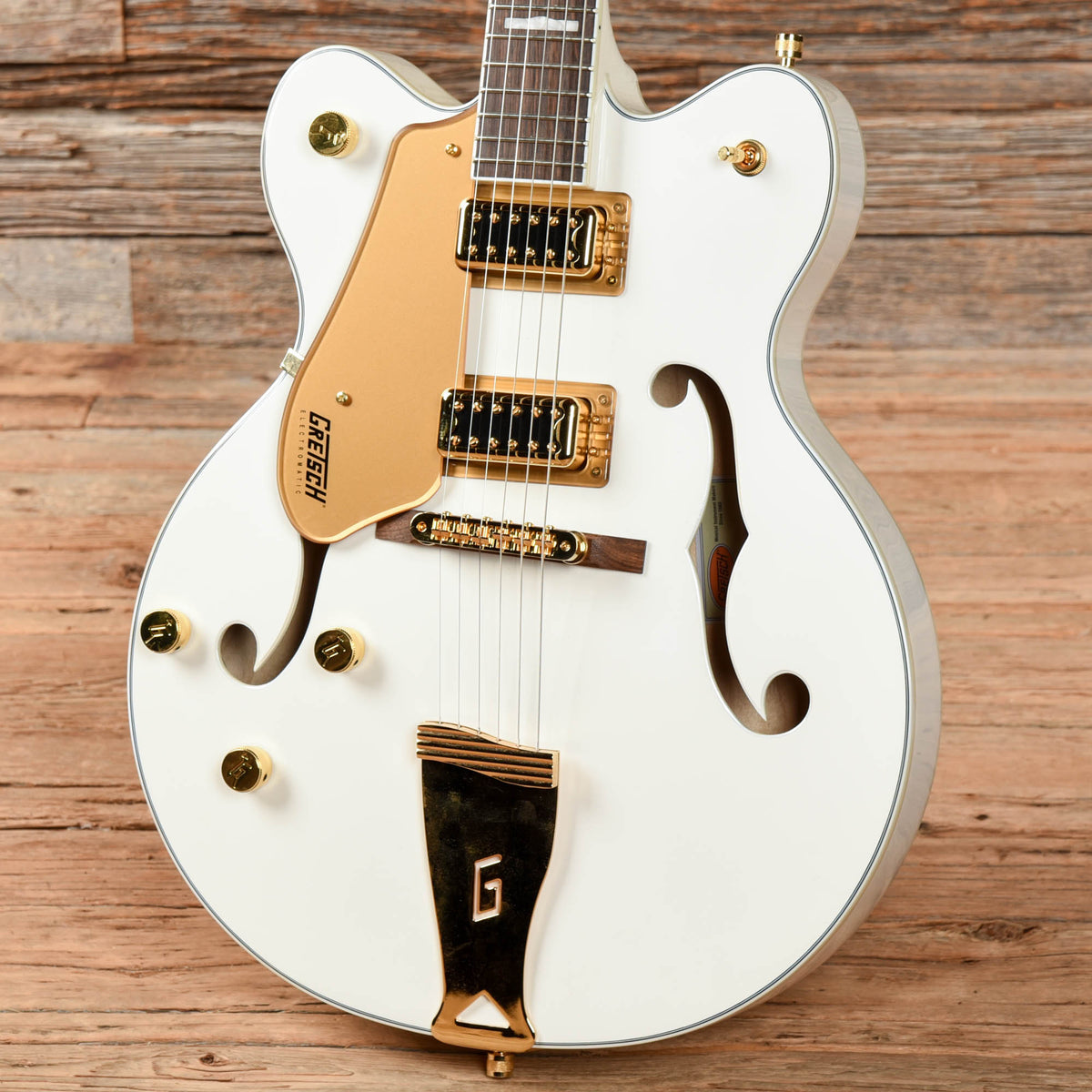 Gretsch G5422GLH Electromatic Classic Hollow White 2022 LEFTY Electric Guitars / Hollow Body