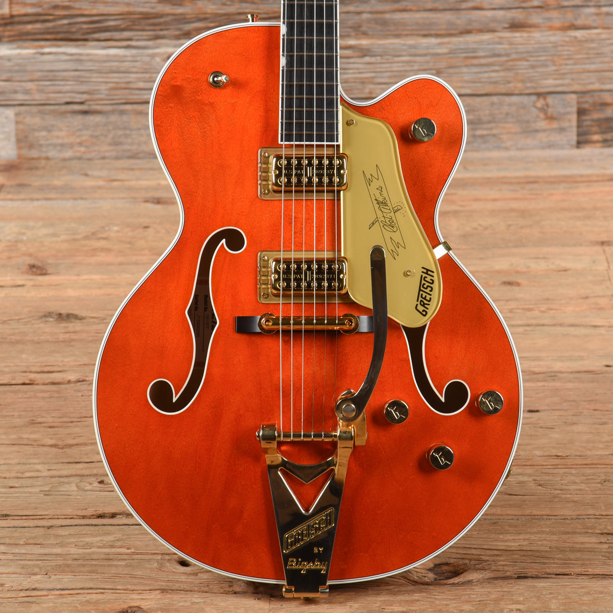Gretsch G6120T Players Edition Nashville with String-Thru Bigsby Orange Stain 2020 Electric Guitars / Hollow Body