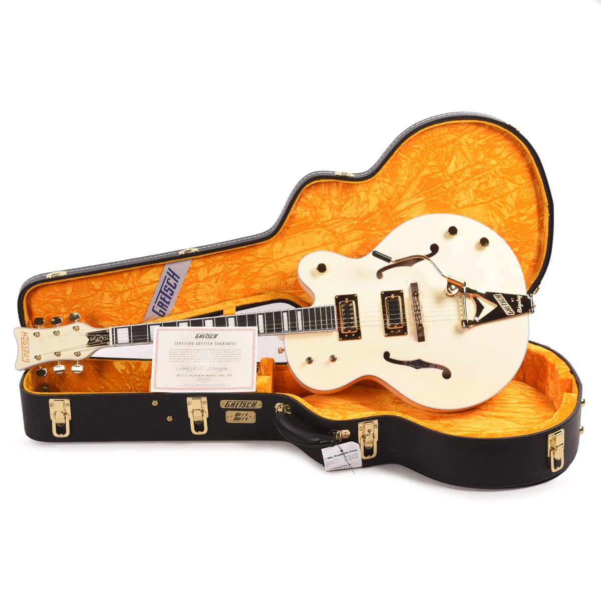 Gretsch G8424T Billy Duffy Signature Falcon LTD Hollow Body with Bigsby Vintage White Lacquer Electric Guitars / Hollow Body
