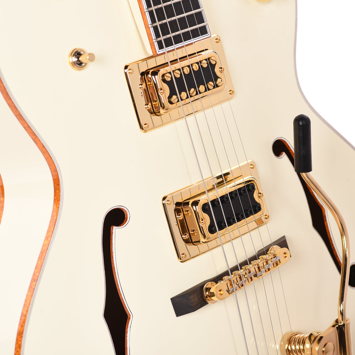 Gretsch G8424T Billy Duffy Signature Falcon LTD Hollow Body with Bigsby Vintage White Lacquer Electric Guitars / Hollow Body