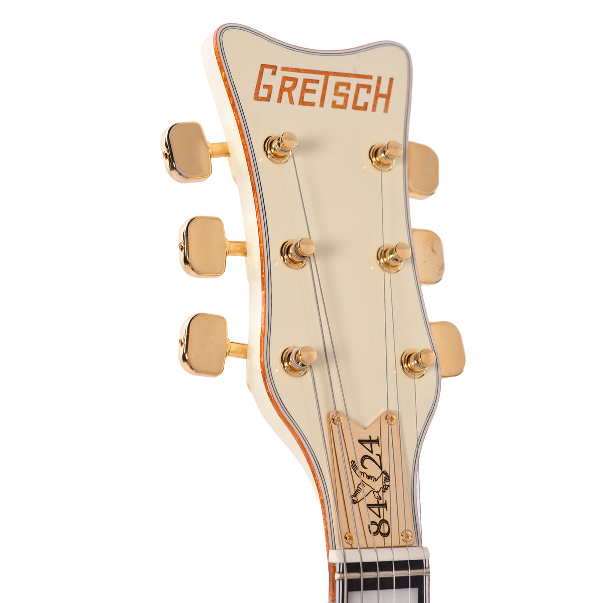 Gretsch G8424T Billy Duffy Signature Falcon LTD Hollow Body with Bigsby Vintage White Lacquer Electric Guitars / Hollow Body
