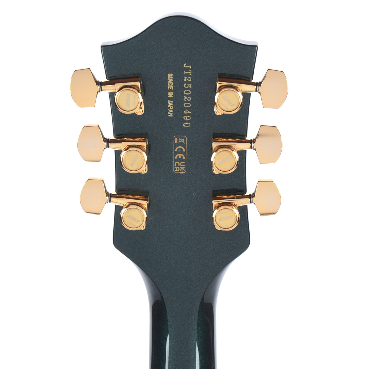Gretsch Broadkaster LX Center Block with String-Thru Bigsby and Gold Hardware Cadillac Green Electric Guitars / Semi-Hollow