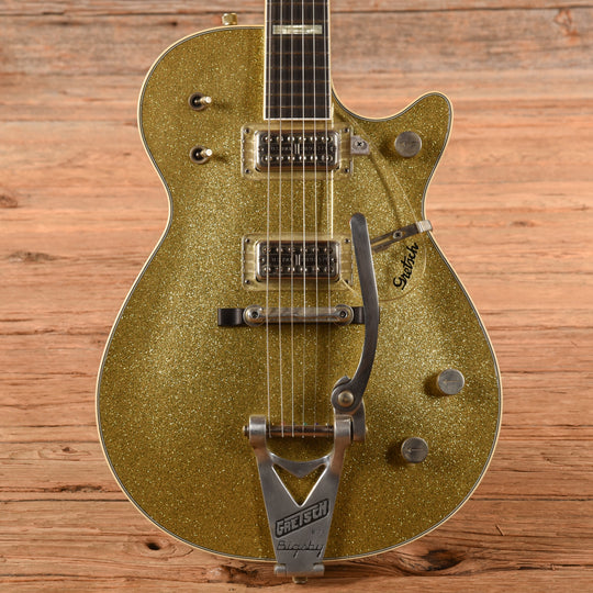 Gretsch Custom Shop G6128 1959 Duo Jet Heavy Relic Gold Sparkle 2021 Electric Guitars / Solid Body