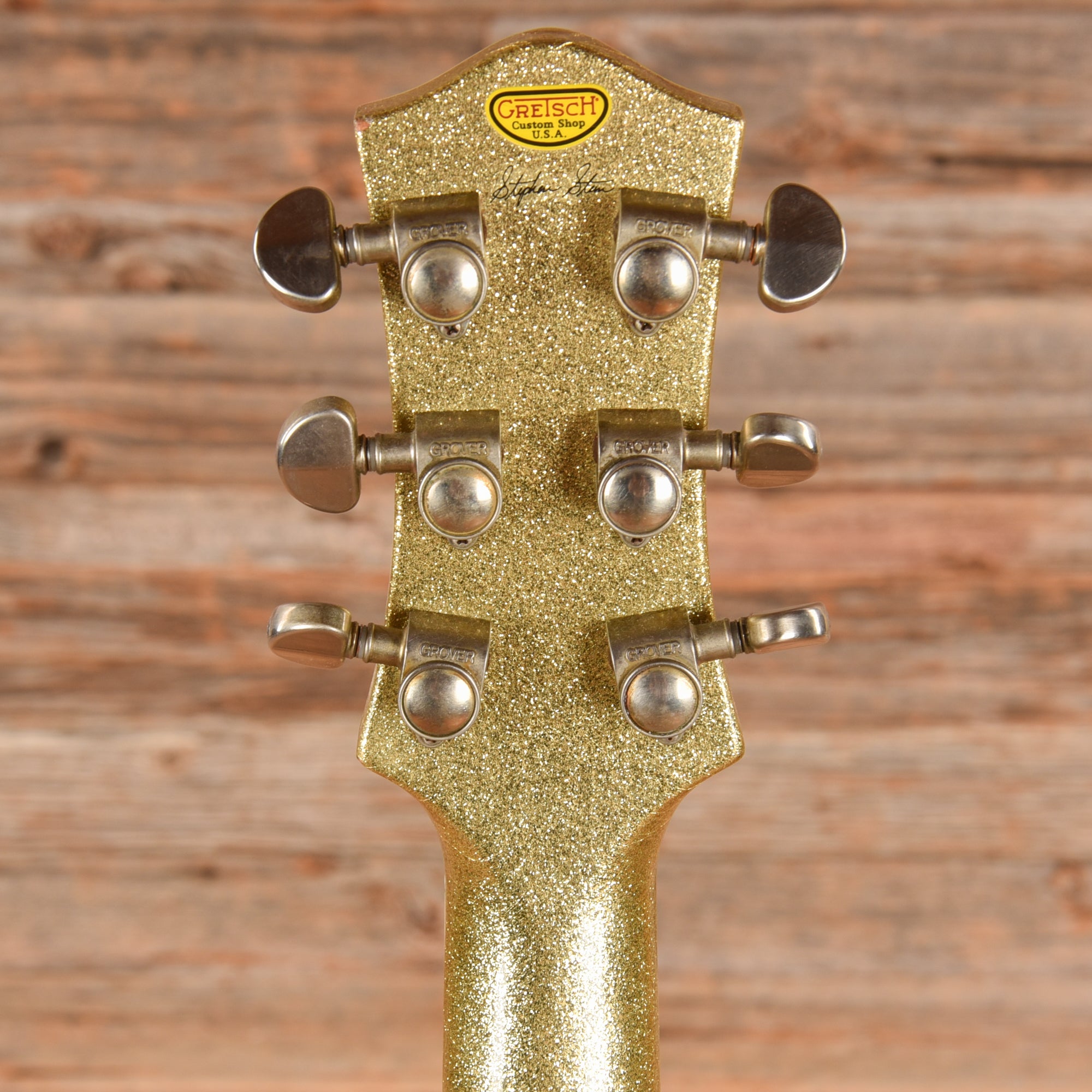 Gretsch Custom Shop G6128 1959 Duo Jet Heavy Relic Gold Sparkle 2021 Electric Guitars / Solid Body
