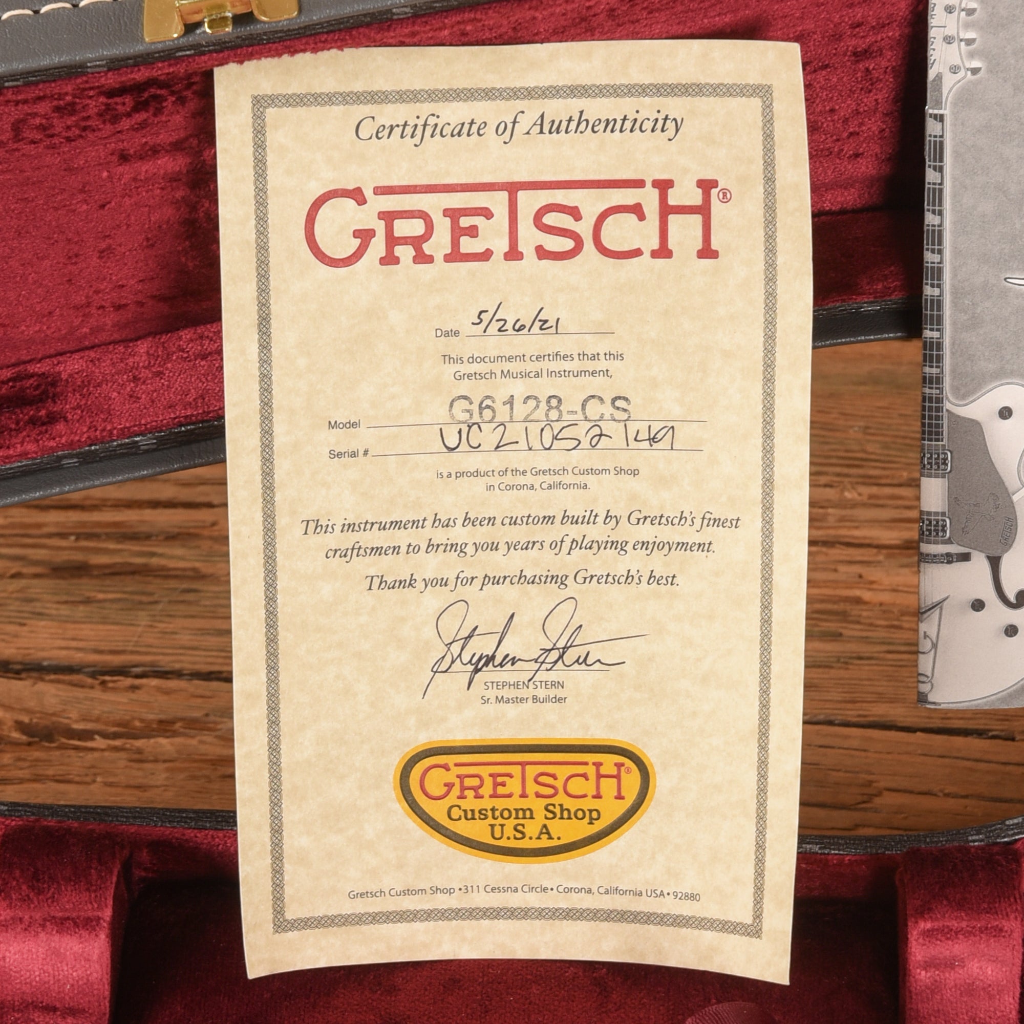 Gretsch Custom Shop G6128 1959 Duo Jet Heavy Relic Gold Sparkle 2021 Electric Guitars / Solid Body