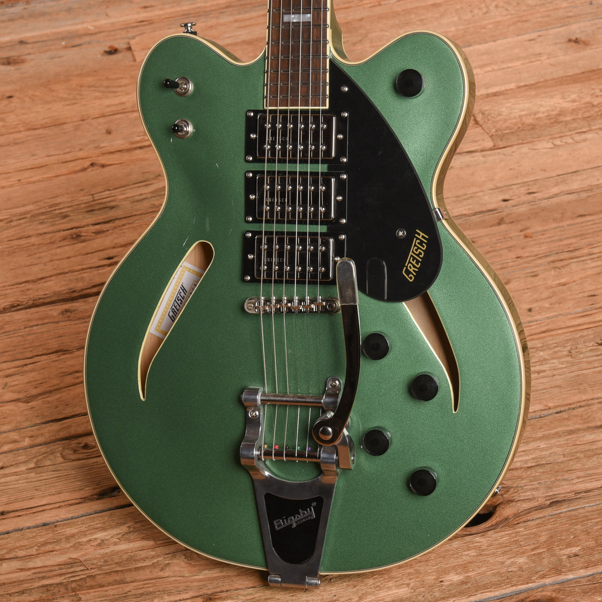 Gretsch G2627T Streamliner Center Block 3-Pickup Georgia Green 2022 Electric Guitars / Solid Body