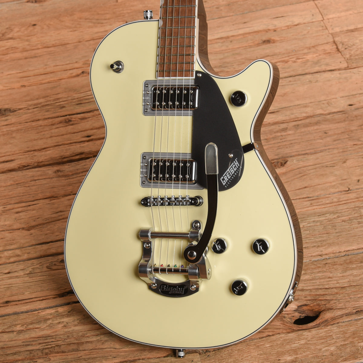 Gretsch G5230T Electromatic Jet FT with Bigsby Two-Tone Vintage White/ London Grey 2025 Electric Guitars / Solid Body