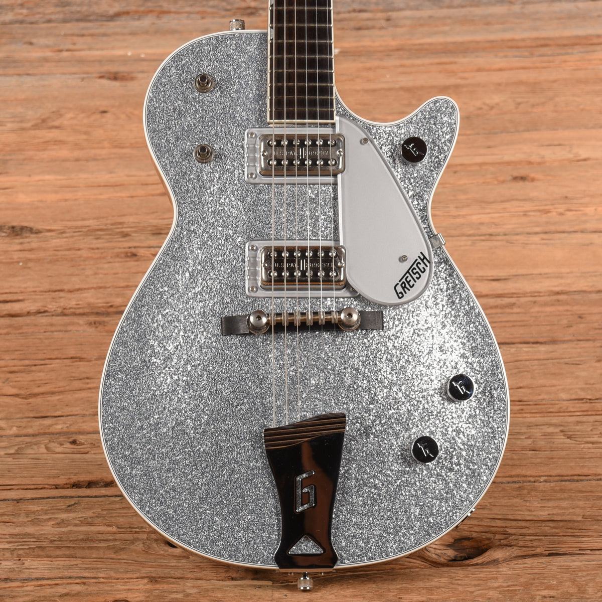 Gretsch G6129 Silver Jet Silver Sparkle 2004 Electric Guitars / Solid Body