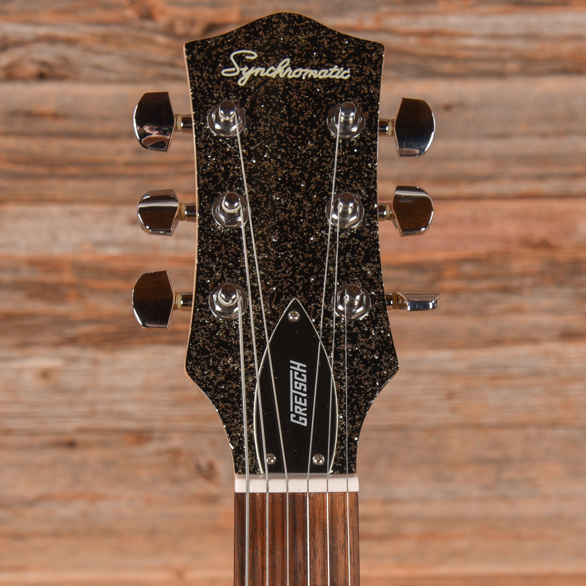 Gretsch Synchromatic Sparkle Jet Silver Sparkle Electric Guitars / Solid Body