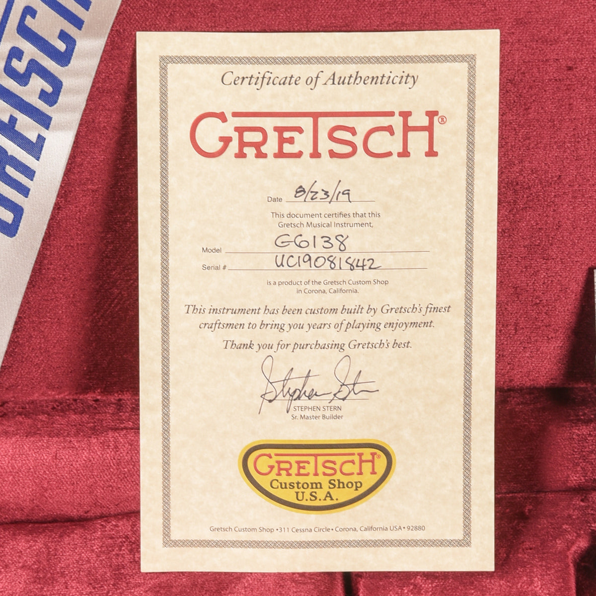 Gretsch G6138 Sunburst 2019 - Zac Brown
