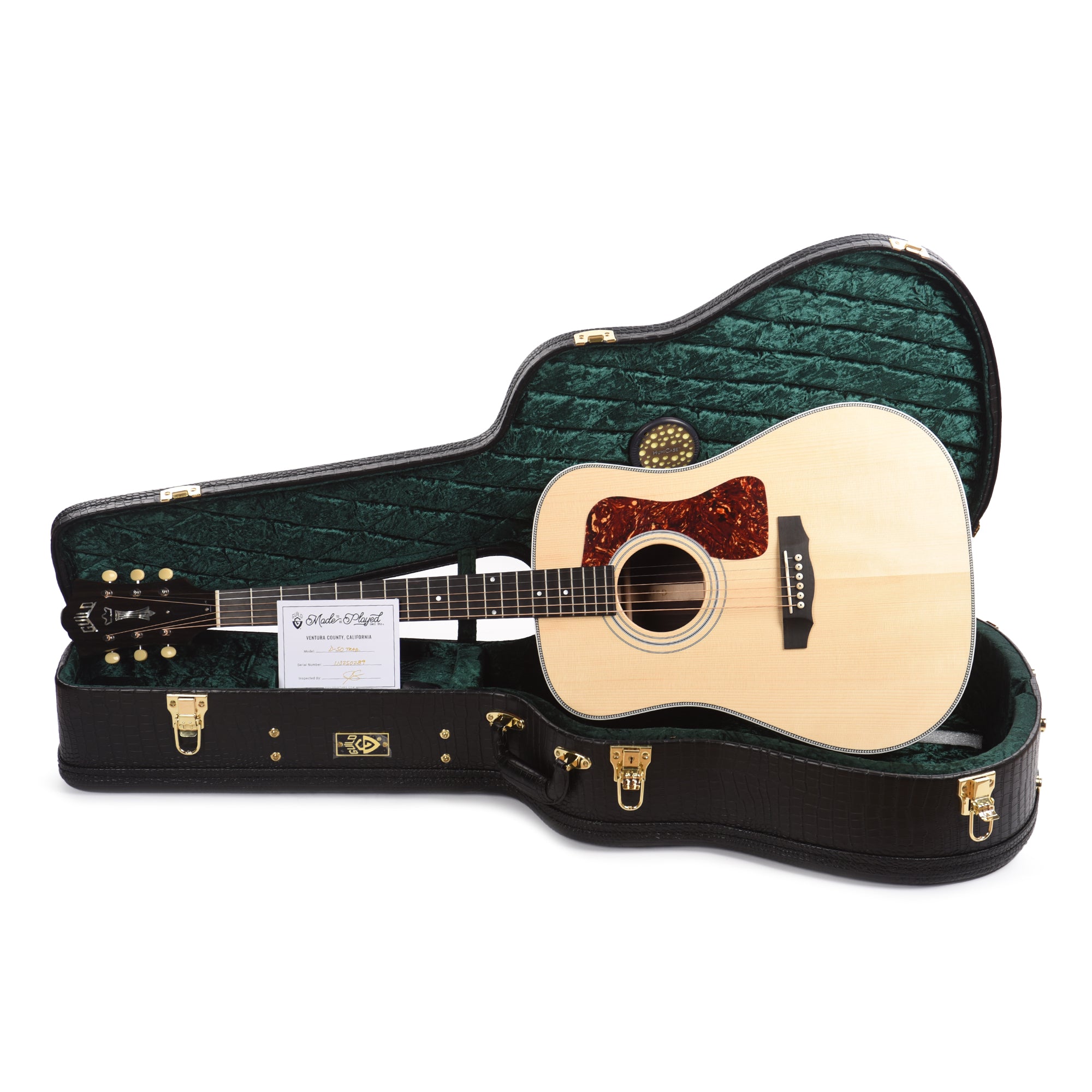 Guild Limited Edition D-50 Traditional Herringbone Natural Spruce/Rosewood Acoustic Guitars / Dreadnought