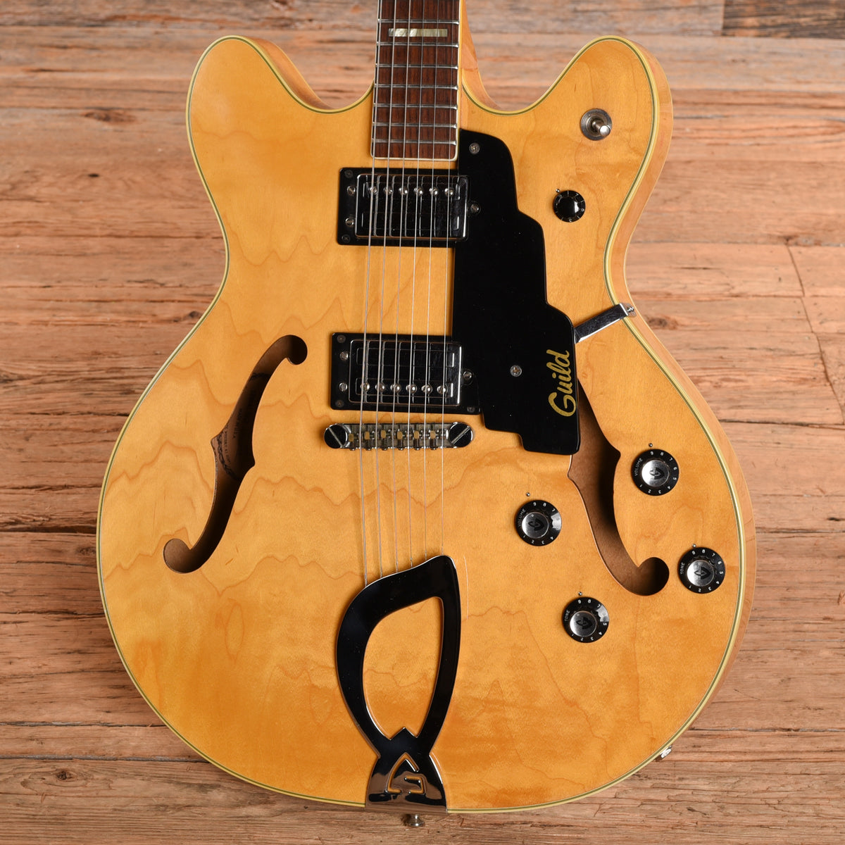 Guild Starfire IV Blonde 1975 Electric Guitars