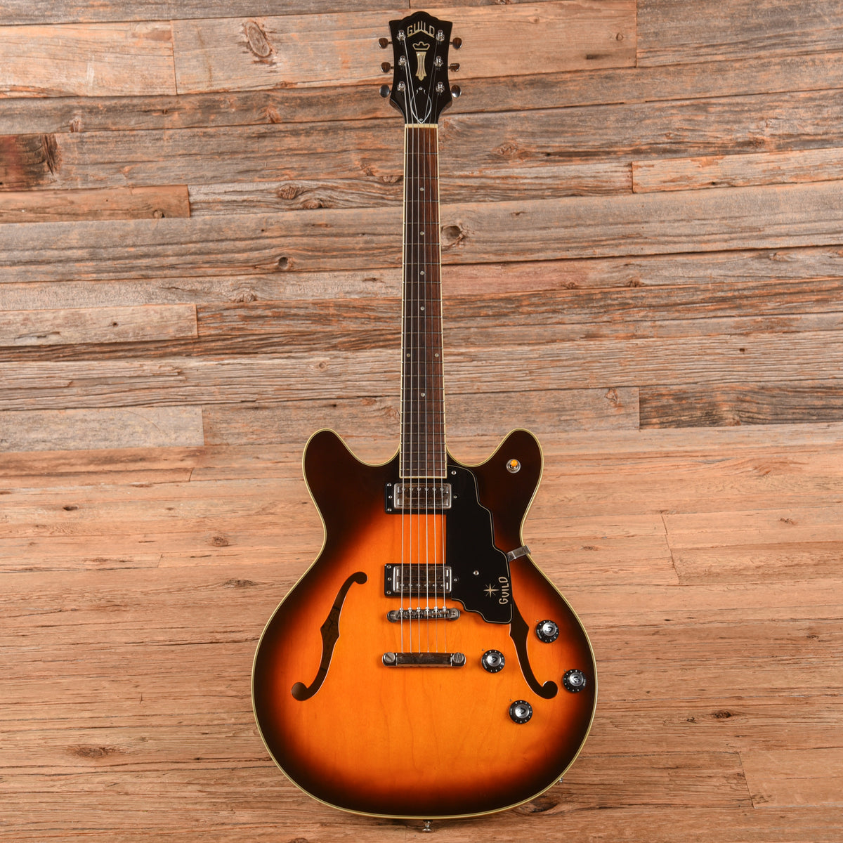 Guild Newark St. Collection Starfire IV ST Vintage Sunburst 2015 Electric Guitars / Semi-Hollow