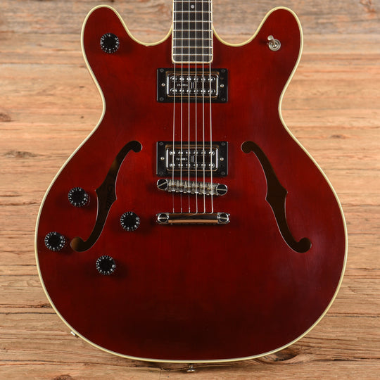 Guild Starfire IV Cherry 1984 LEFTY Electric Guitars / Semi-Hollow