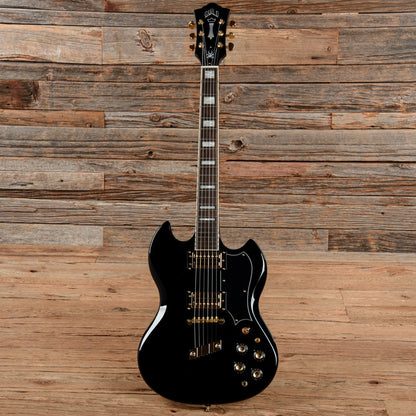 Guild Newark St. Polara Kim Thayil Black Electric Guitars / Solid Body