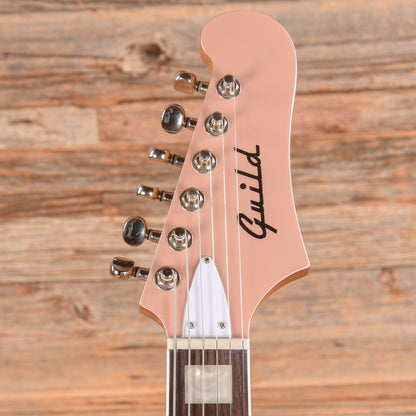 Guild Surfliner Deluxe Rose Quartz Metallic Electric Guitars / Solid Body
