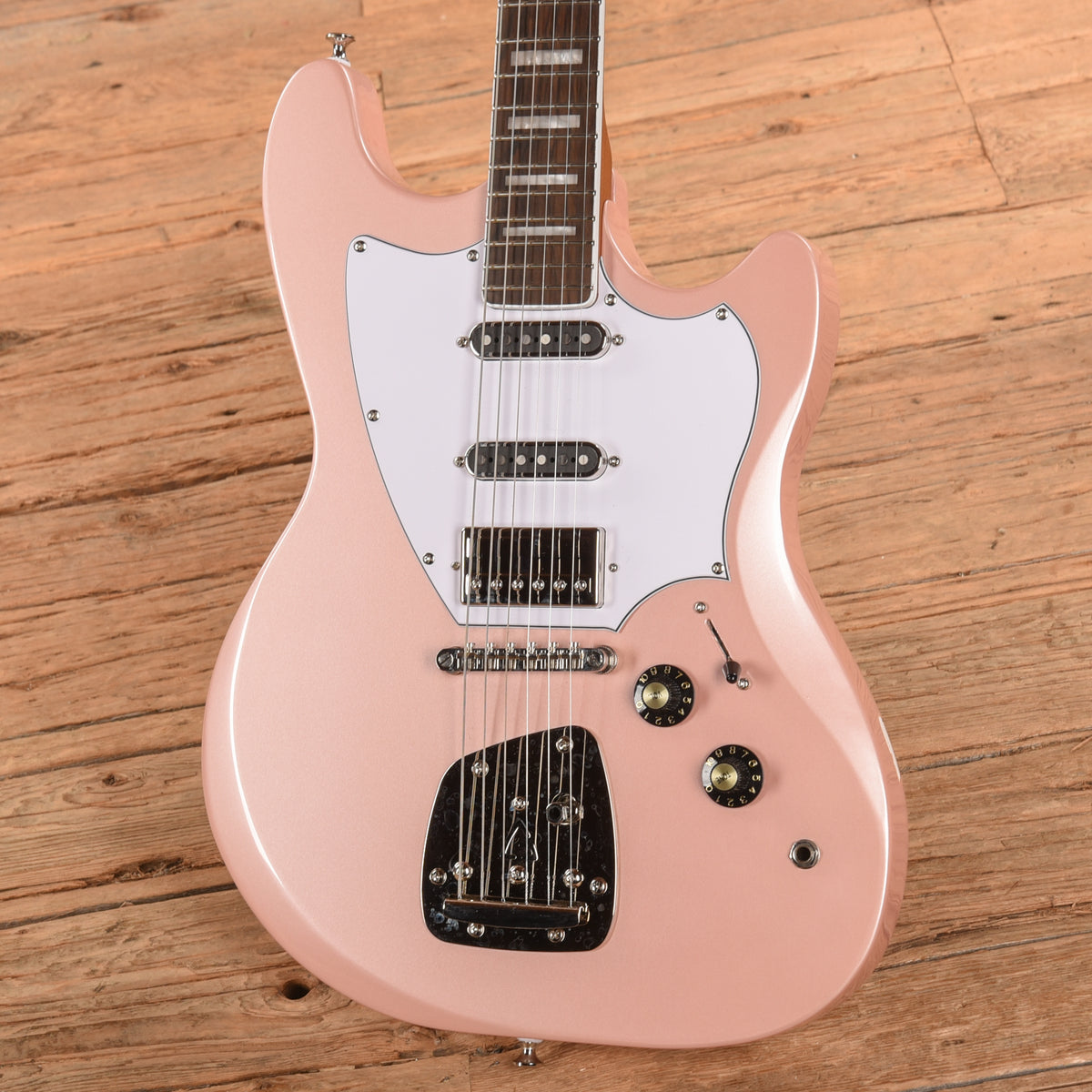 Guild Surfliner Deluxe Rose Quartz Metallic Electric Guitars / Solid Body