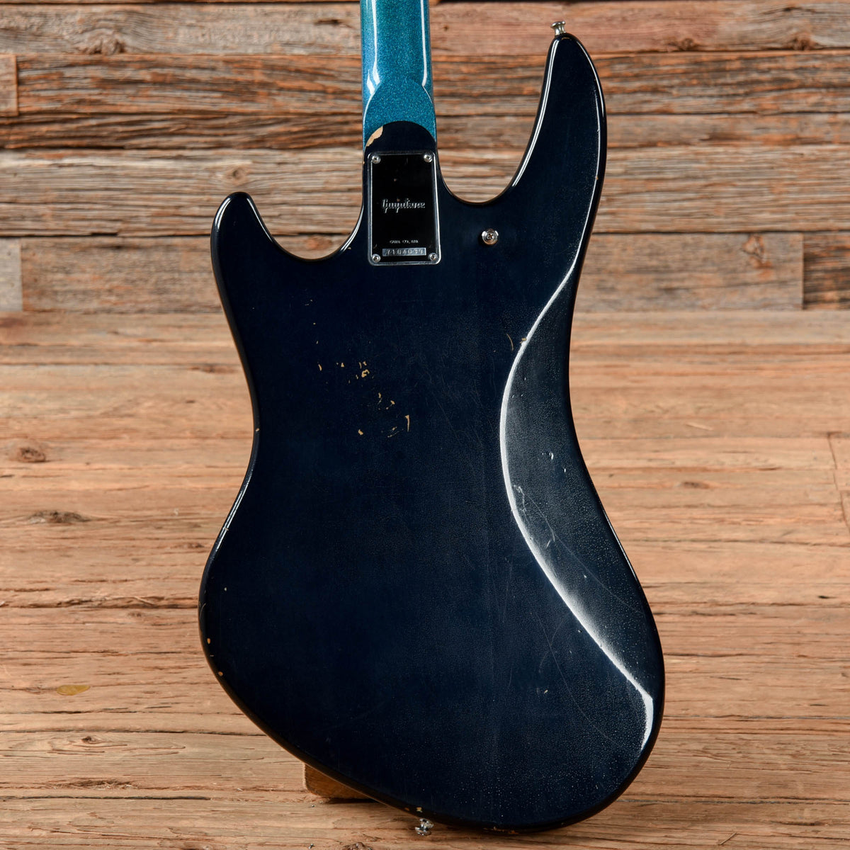Guyatone EB-9 Sharp 5 Bass Blue Sparkle 1970s Bass Guitars / 4-String