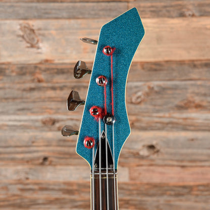 Guyatone EB-9 Sharp 5 Bass Blue Sparkle 1970s Bass Guitars / 4-String