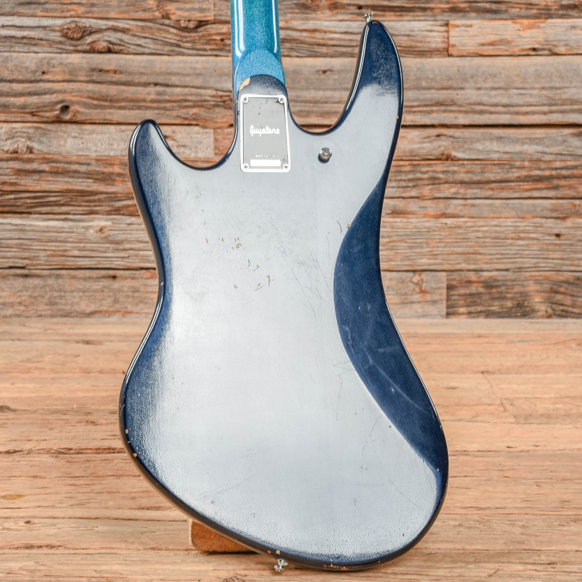 Guyatone EB-9 Sharp 5 Bass Blue Sparkle 1970s Bass Guitars / 4-String