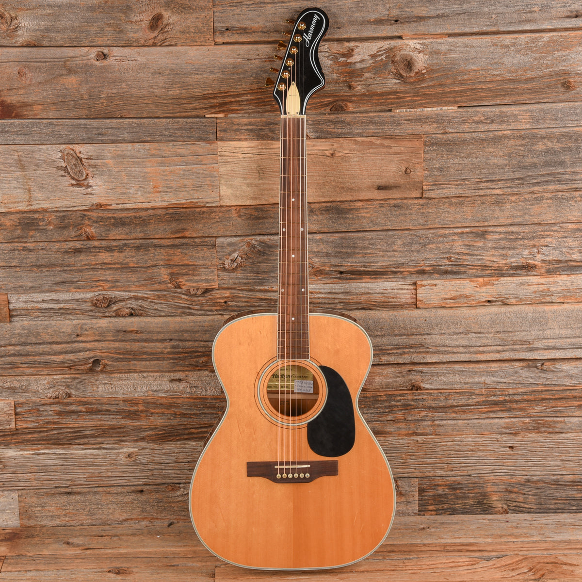 Harmony H-6383/H-168 Neck X- Brace Conversion Natural 1973 Acoustic Guitars