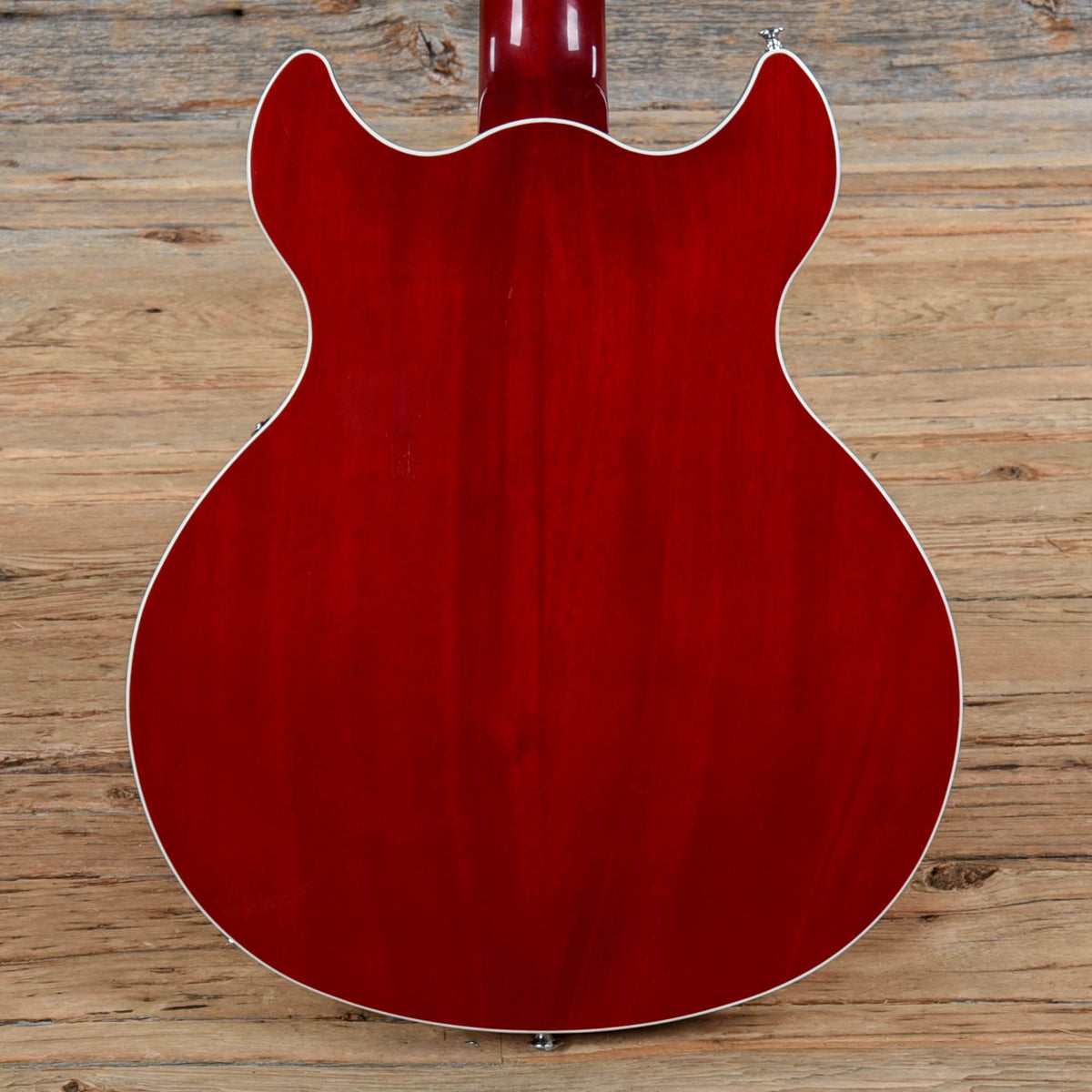 Harmony Comet Transparent Red Electric Guitars / Hollow Body