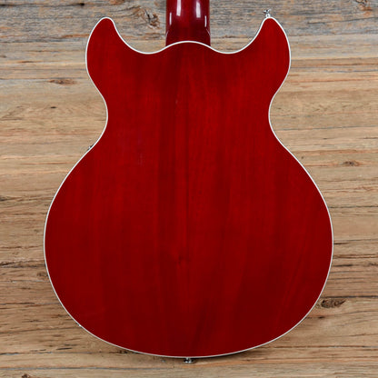 Harmony Comet Transparent Red Electric Guitars / Hollow Body