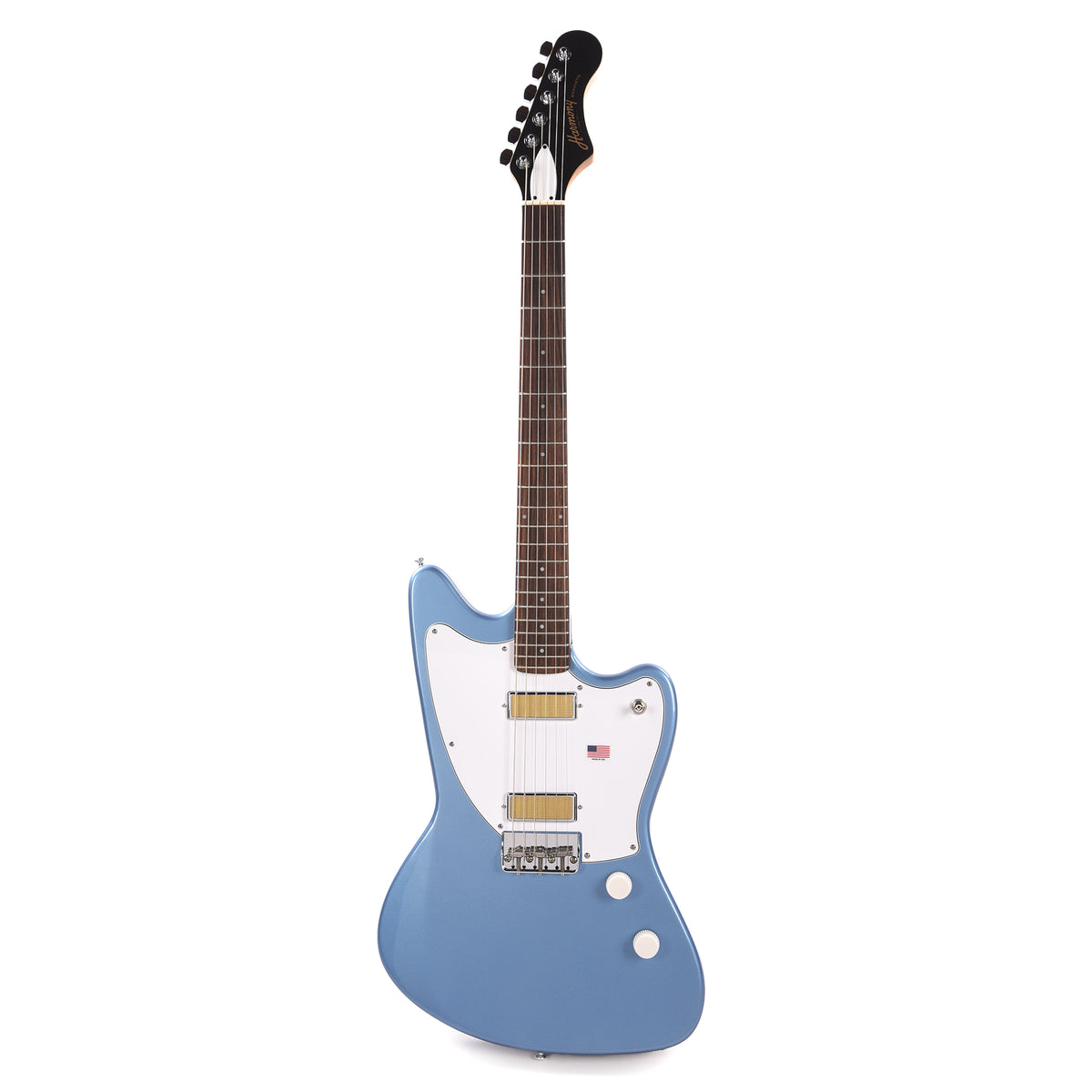 Harmony Silhouette Pelham Blue Electric Guitars / Solid Body