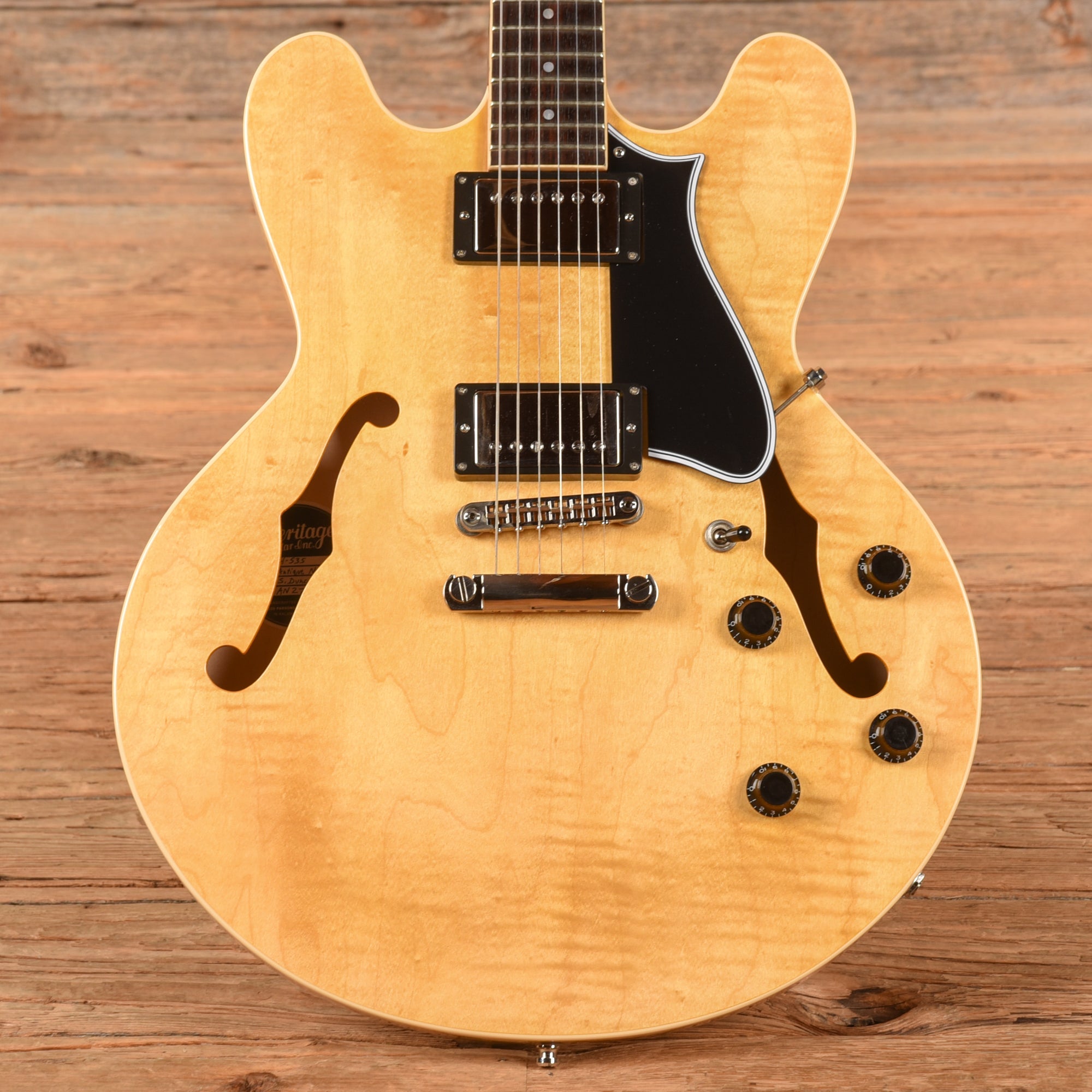 Heritage Standard H-535 Antique Natural Electric Guitars / Solid Body