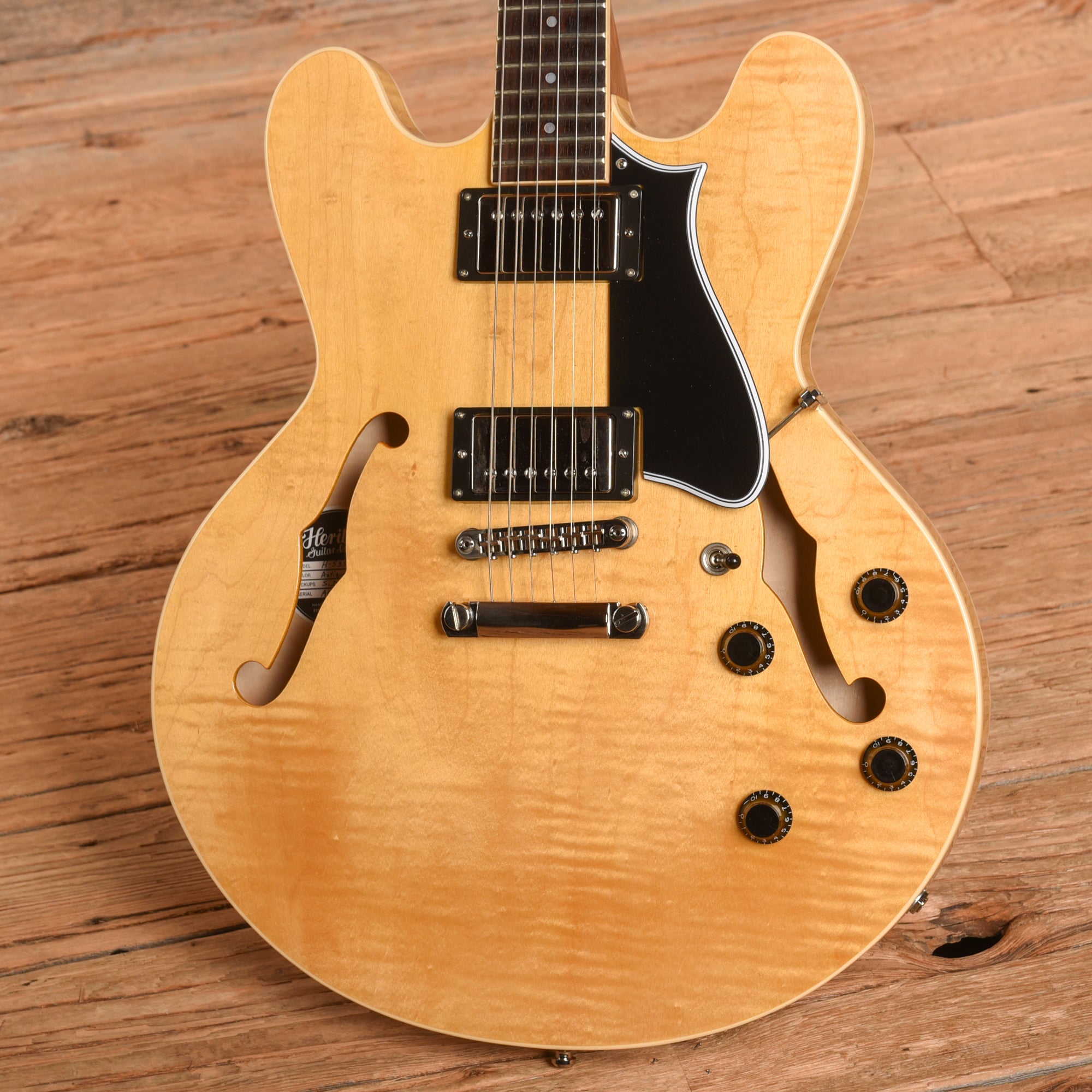 Heritage Standard H-535 Antique Natural Electric Guitars / Solid Body