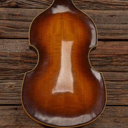 Hofner 500/1 1963 body w/Late 70s neck Sunburst 1963 LEFTY Bass Guitars / 4-String
