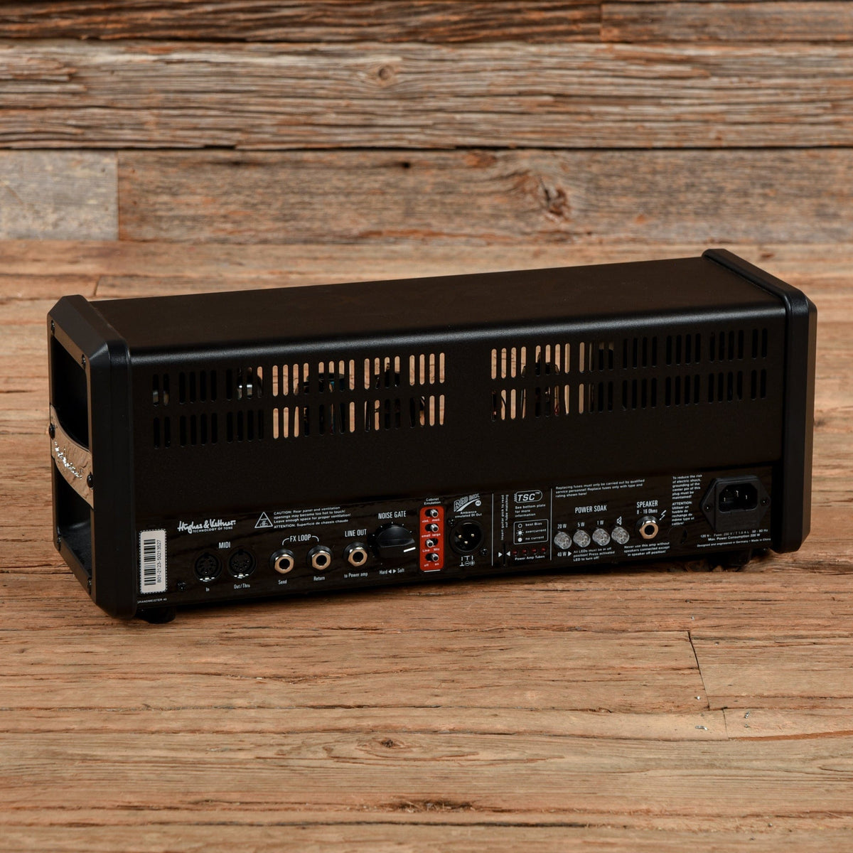 Hughes & Kettner Grand Meister Deluxe 40 4-Channel 40-Watt Guitar Amp Head w/ FSM432 Mk III Footswitch Amps / Guitar Cabinets