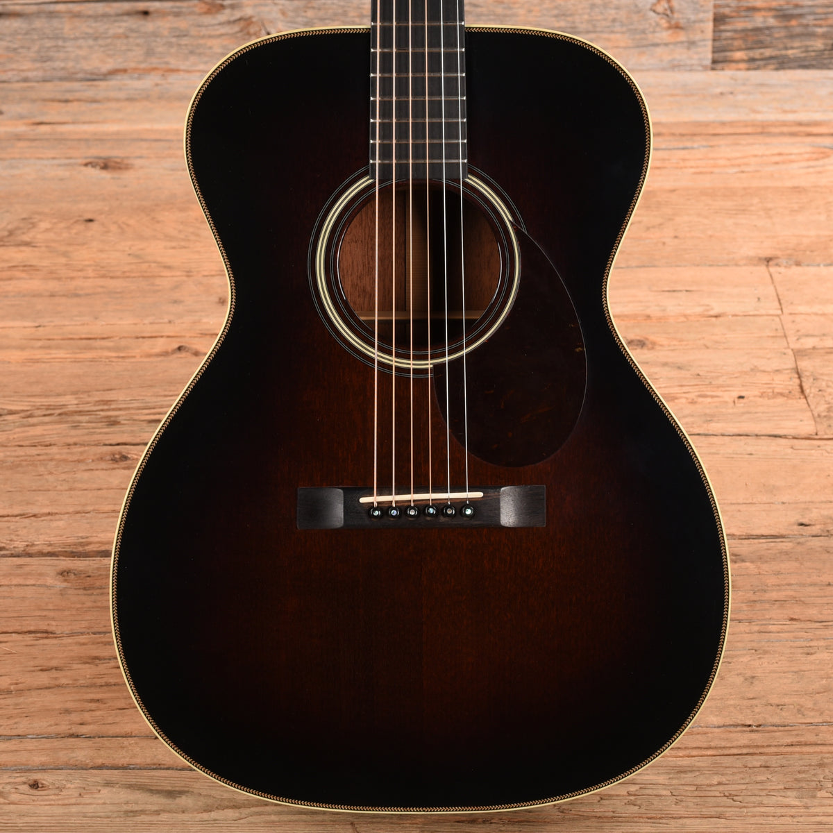 Huss & Dalton Tom-R Custom Brown Burst 2005 Acoustic Guitars